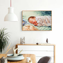 Charger l'image dans la galerie, Enfants - diamant rond complet - 40x30cm