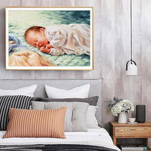 Charger l'image dans la galerie, Enfants - diamant rond complet - 40x30cm