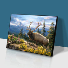 Charger l'image dans la galerie, Cerf animal - diamant rond complet - 40x30cm