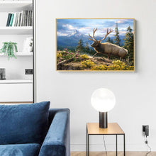 Charger l'image dans la galerie, Cerf animal - diamant rond complet - 40x30cm