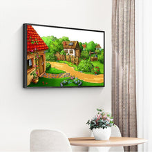 Charger l'image dans la galerie, Chalet de campagne - diamant rond complet - 40x30cm