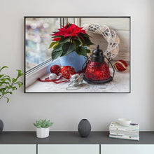 Charger l'image dans la galerie, Fleurs de fenêtre - diamant rond complet - 40x30cm