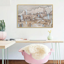 Charger l'image dans la galerie, Paysage - diamant rond complet - 40x30cm