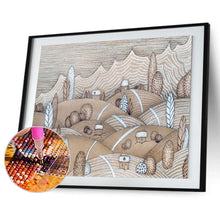 Charger l'image dans la galerie, Paysage - diamant rond complet - 40x30cm