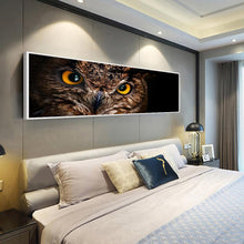 Charger l'image dans la galerie, Oeil d’oiseau - diamant rond complet - 80x30cm
