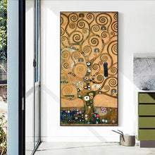 Charger l'image dans la galerie, Arbre - diamant rond complet - 45x85cm