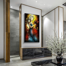 Charger l'image dans la galerie, Fille - diamant rond complet - 45x85cm