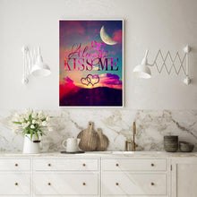 Charger l'image dans la galerie, Kiss me - diamant rond complet - 30x40cm