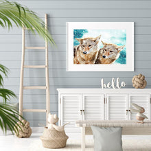 Charger l'image dans la galerie, Loup pour - diamant rond complet - 40x30cm