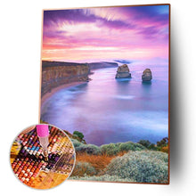 Charger l'image dans la galerie, Paysage - diamant rond complet - 30x40cm