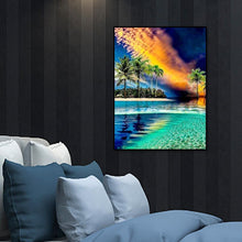 Charger l'image dans la galerie, Paysage - diamant rond complet - 30x40cm