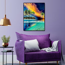 Charger l'image dans la galerie, Paysage - diamant rond complet - 30x40cm