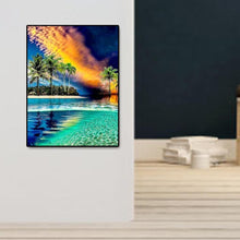 Charger l'image dans la galerie, Paysage - diamant rond complet - 30x40cm