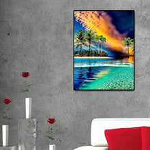 Charger l'image dans la galerie, Paysage - diamant rond complet - 30x40cm