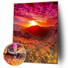 Charger l'image dans la galerie, Paysage - diamant rond complet - 30x40cm