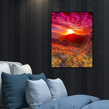 Charger l'image dans la galerie, Paysage - diamant rond complet - 30x40cm
