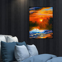 Charger l'image dans la galerie, Paysage - diamant rond complet - 30x40cm