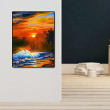 Charger l'image dans la galerie, Paysage - diamant rond complet - 30x40cm