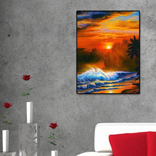Charger l'image dans la galerie, Paysage - diamant rond complet - 30x40cm