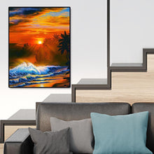 Charger l'image dans la galerie, Paysage - diamant rond complet - 30x40cm