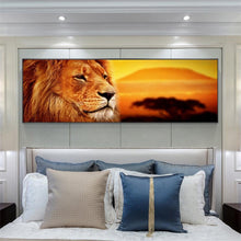 Charger l'image dans la galerie, Tigre - diamant rond complet - 80x30cm