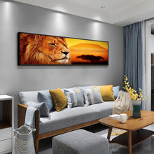 Charger l'image dans la galerie, Tigre - diamant rond complet - 80x30cm