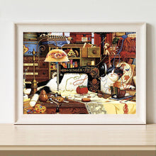 Charger l'image dans la galerie, Animal - diamant rond complet - 40x30cm