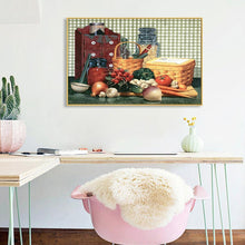 Charger l'image dans la galerie, Fleur - diamant rond complet - 40x30cm