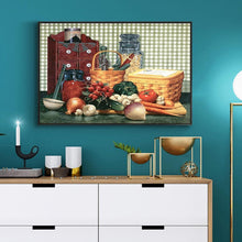 Charger l'image dans la galerie, Fleur - diamant rond complet - 40x30cm