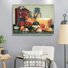 Charger l'image dans la galerie, Fleur - diamant rond complet - 40x30cm