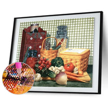 Charger l'image dans la galerie, Fleur - diamant rond complet - 40x30cm