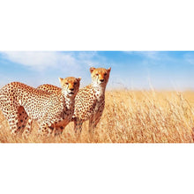 Charger l'image dans la galerie, Panther - diamant rond complet - 100x50cm