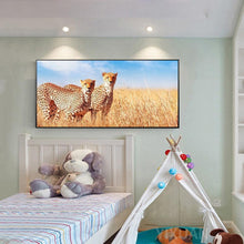 Charger l'image dans la galerie, Panther - diamant rond complet - 100x50cm