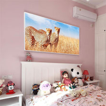 Charger l'image dans la galerie, Panther - diamant rond complet - 100x50cm