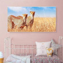 Charger l'image dans la galerie, Panther - diamant rond complet - 100x50cm