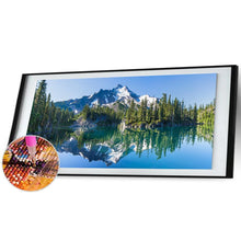 Charger l'image dans la galerie, Paysage - diamant rond complet - 80x30cm