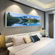 Charger l'image dans la galerie, Paysage - diamant rond complet - 80x30cm