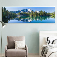 Charger l'image dans la galerie, Paysage - diamant rond complet - 80x30cm