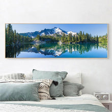 Charger l'image dans la galerie, Paysage - diamant rond complet - 80x30cm