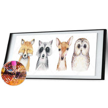 Charger l'image dans la galerie, Animal - diamant rond complet - 80x30cm