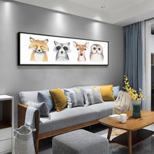 Charger l'image dans la galerie, Animal - diamant rond complet - 80x30cm