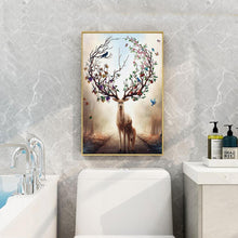 Charger l'image dans la galerie, Cerf - diamant rond complet - 45x85cm