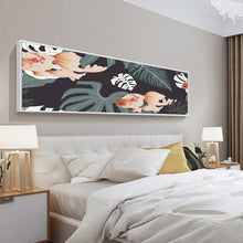 Charger l'image dans la galerie, Poisson - diamant rond complet - 80x30cm