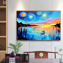 Charger l'image dans la galerie, Impressionniste - diamant rond complet - 30x40cm