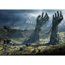 Charger l'image dans la galerie, Mains - diamant rond complet - 40x30cm