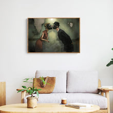 Charger l'image dans la galerie, Kiss love - diamant rond complet - 40x30cm