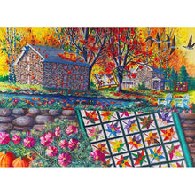 Charger l'image dans la galerie, Chambre de fleurs - diamant rond complet - 40x30cm