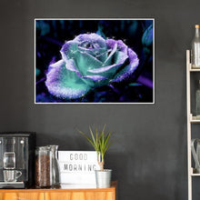 Charger l'image dans la galerie, Chambre de fleurs - diamant rond complet - 40x30cm