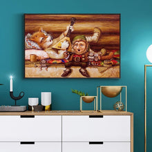 Charger l'image dans la galerie, Dessin animé - diamant rond complet - 40x30cm