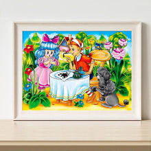Charger l'image dans la galerie, Dessin animé - diamant rond complet - 40x30cm